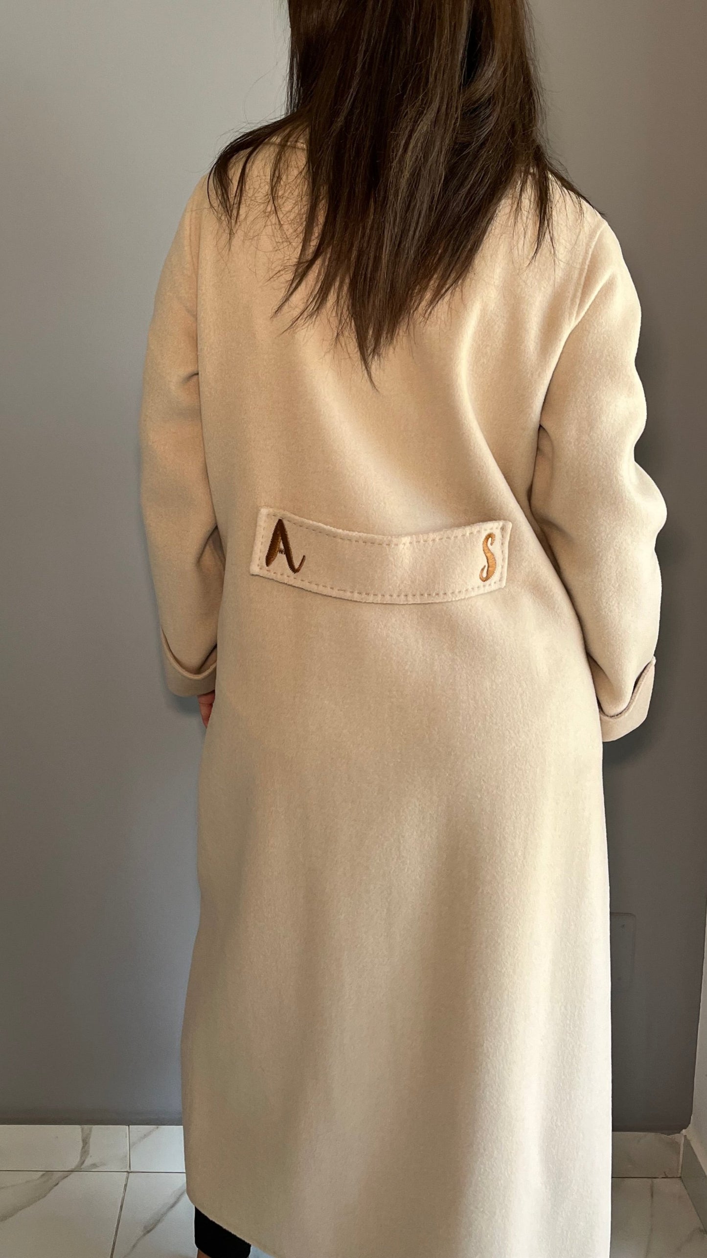Cappotto alessia santi lungo RETRO