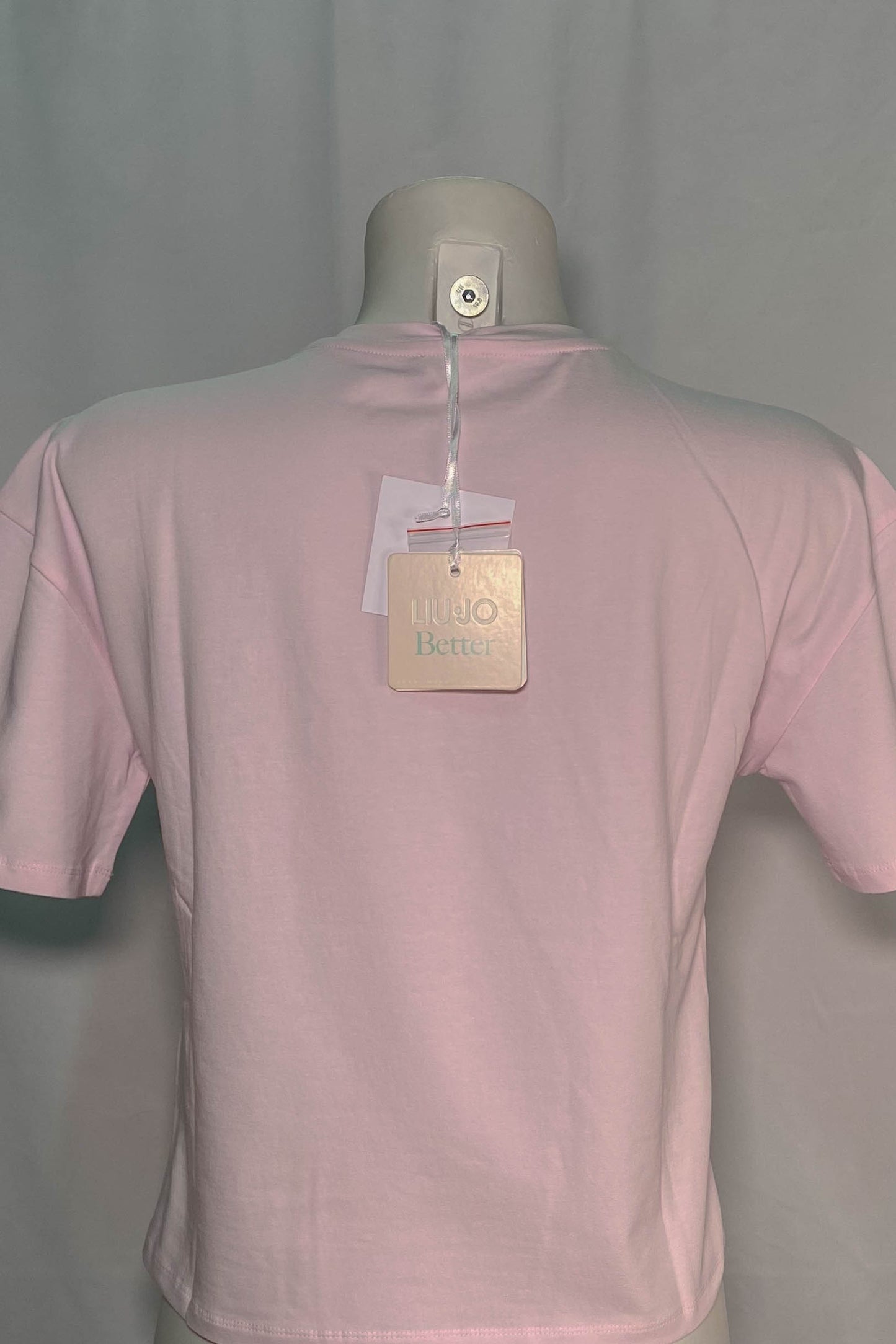 T-shirt LIU JO rosa con decorazioni marine