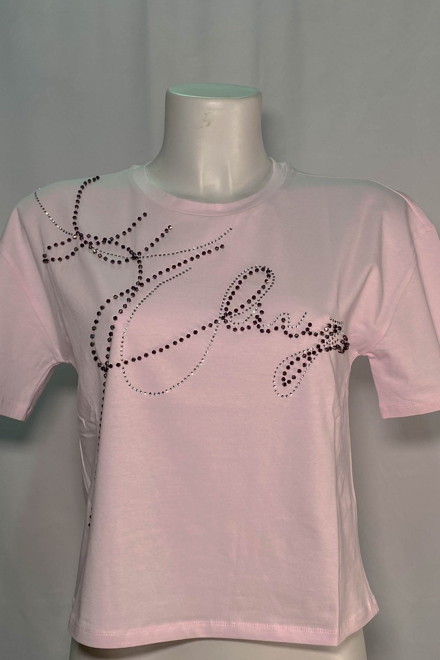 T-shirt LIU JO rosa con decorazioni marine