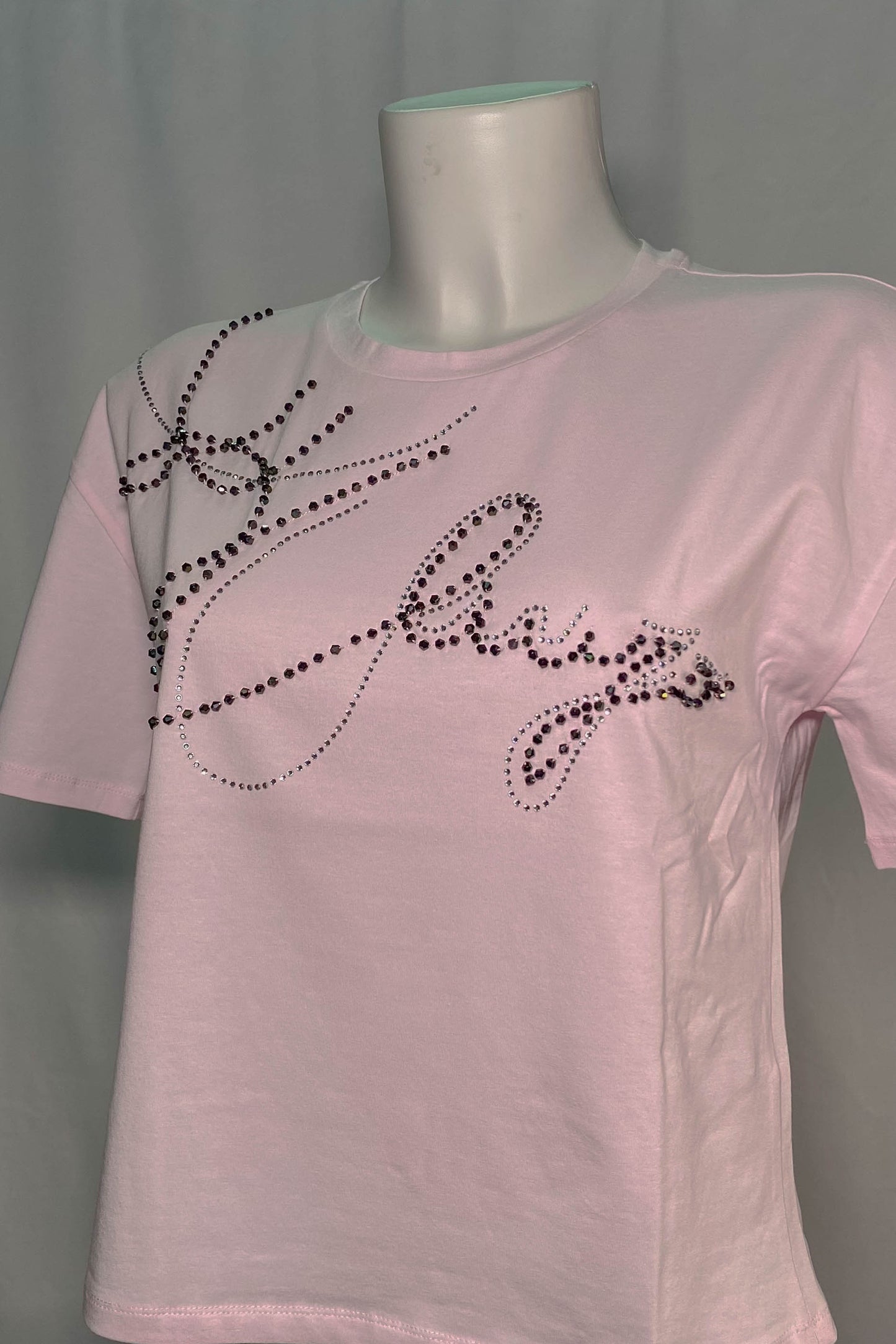 T-shirt LIU JO rosa con decorazioni marine