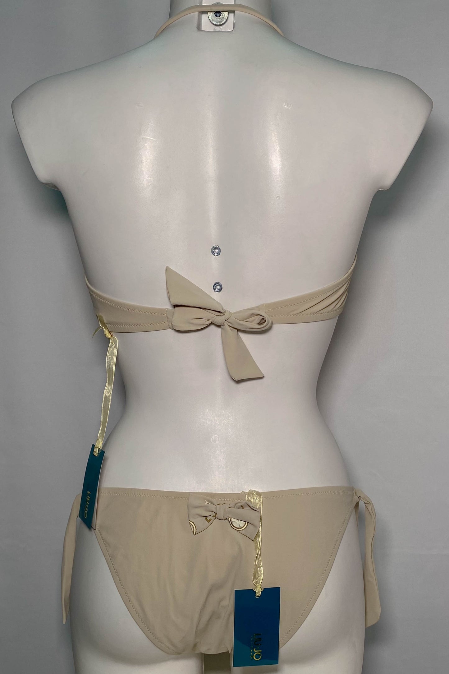 Costume bikini a fascia LIU JO beige