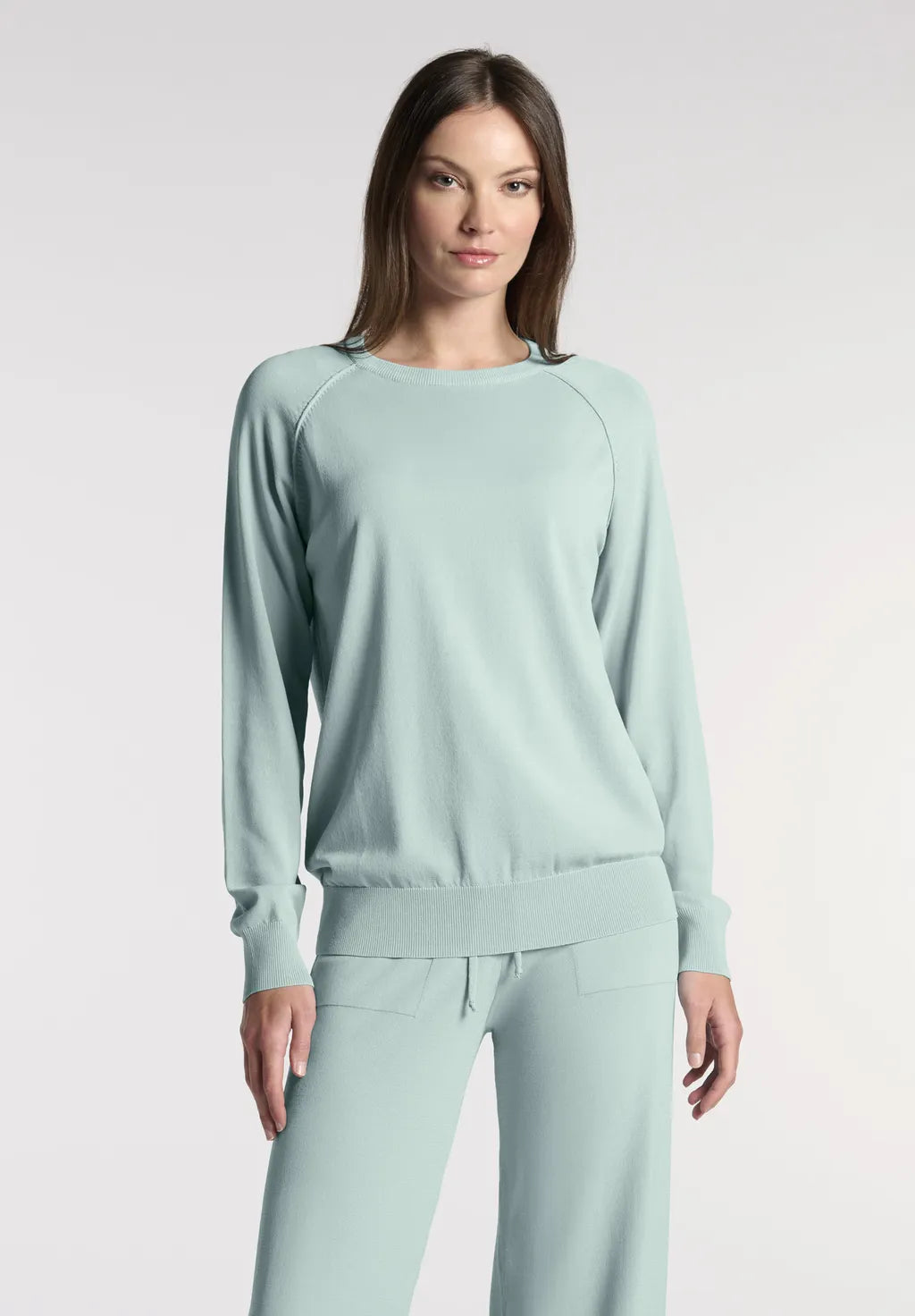 Maglia Manica Lunga in Maglia di Viscosa Boarding Pass Knit