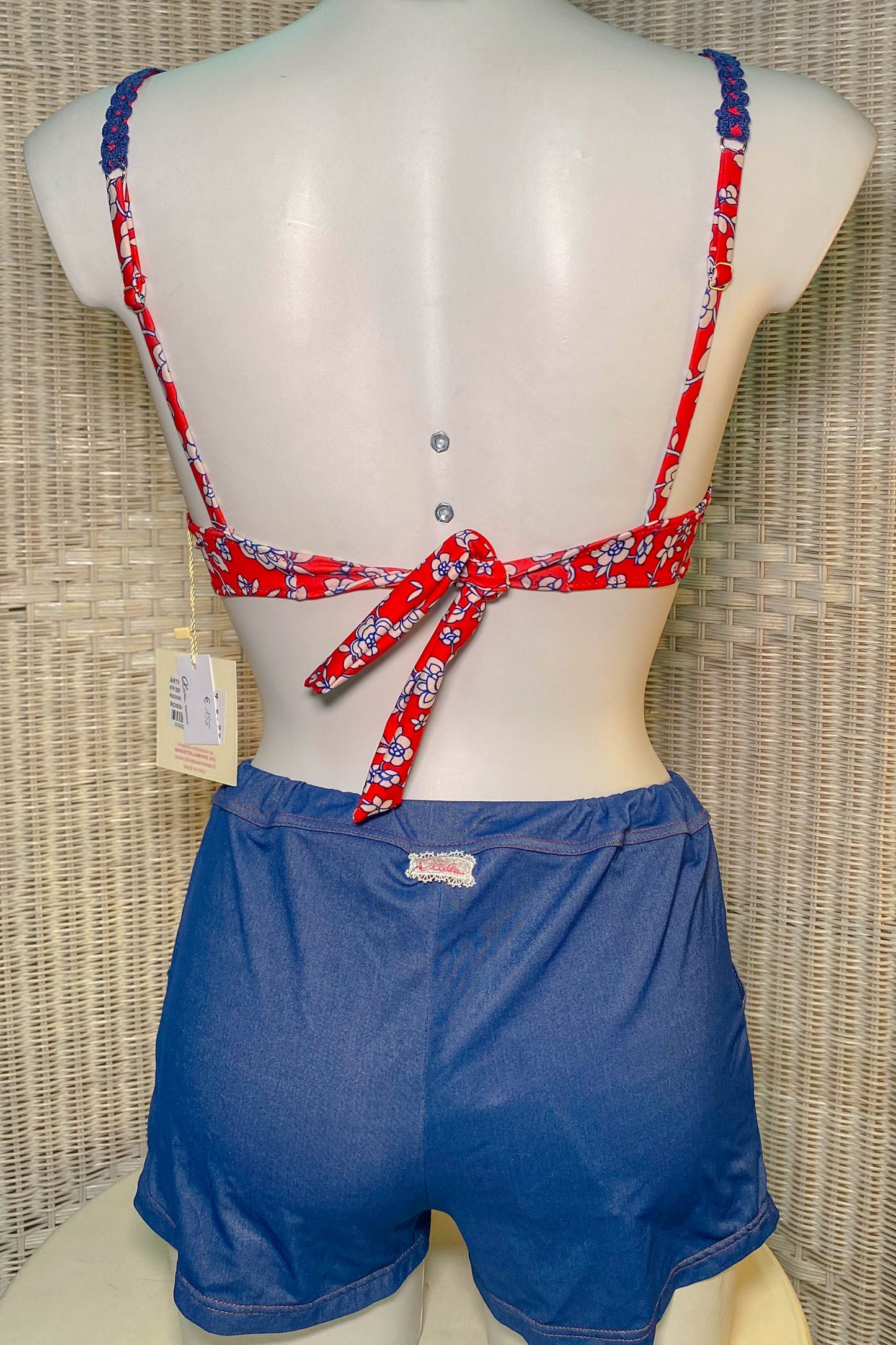 donna bikini fascia intero made in italy estate accessori copricostume