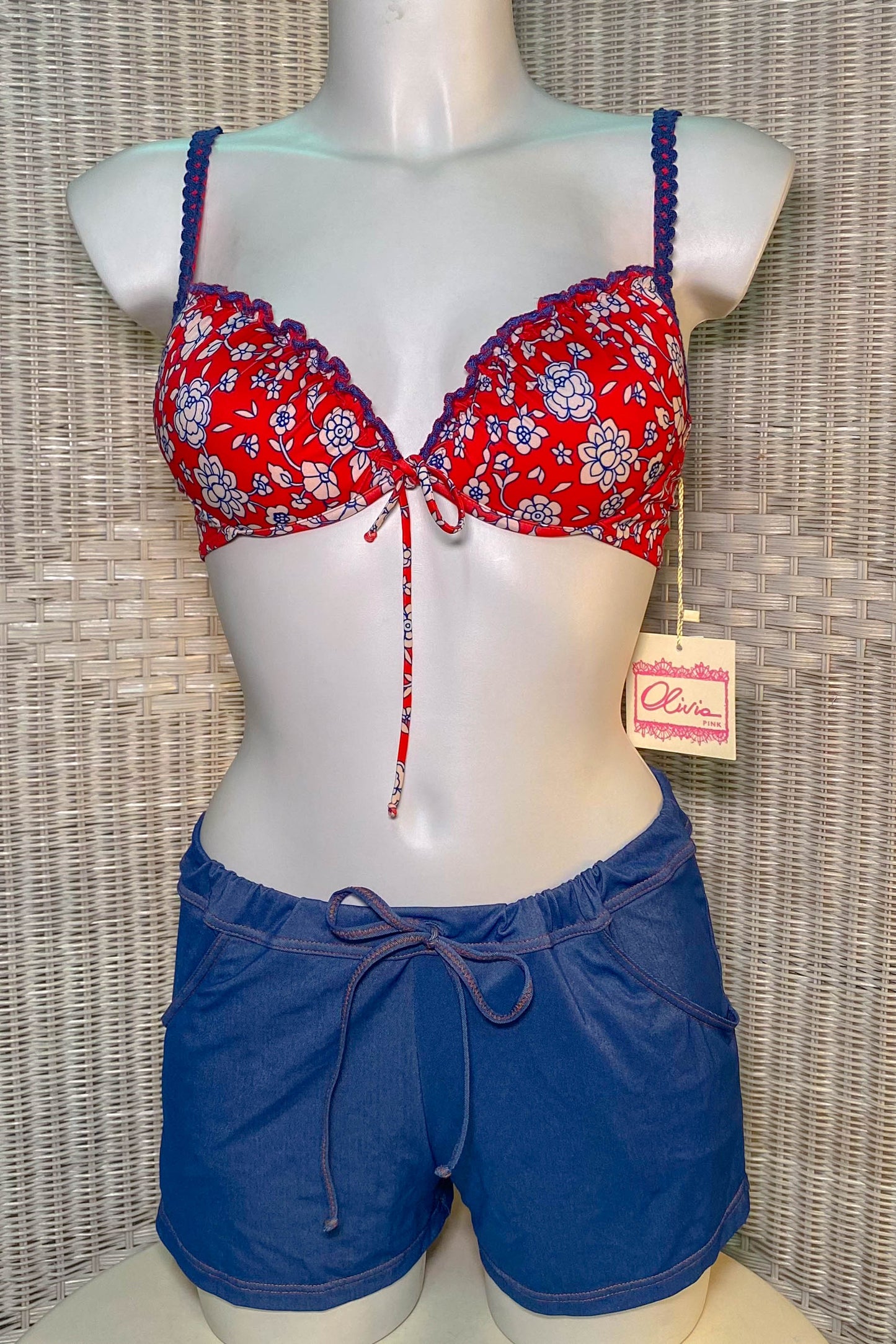 donna bikini fascia intero made in italy estate accessori copricostume