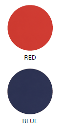 Vestito Donna Elegante Oroblù VOBT68081 – Linea Morbida, Manica Corta, Colori Blu e Rosso