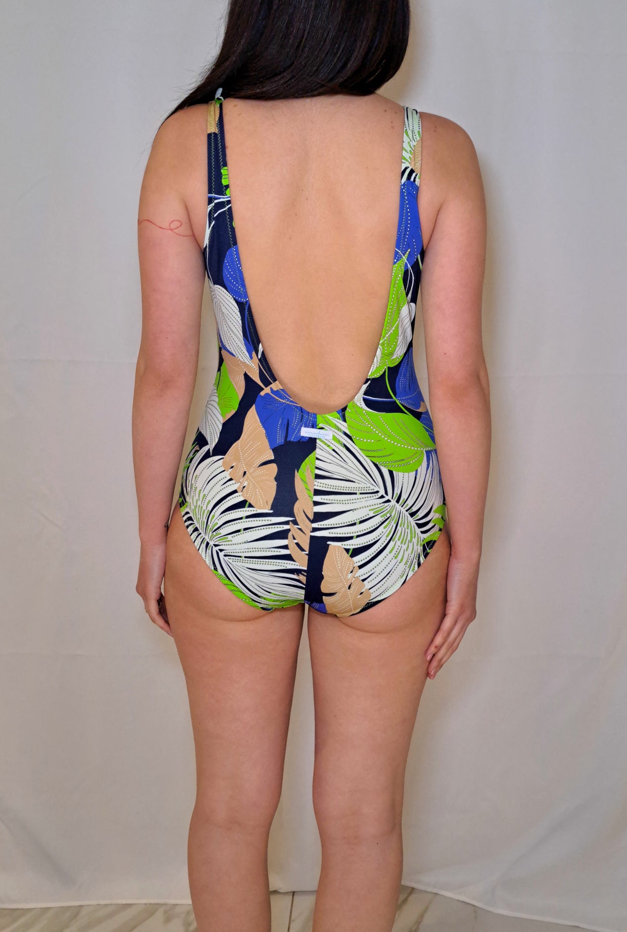 Costume Intero ACCADUEO Jungle in Blu 🌴 - Selvaggia Bellezza della Giungla