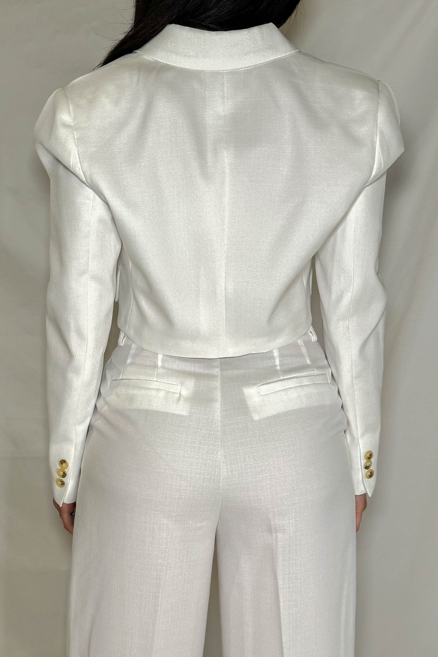 Completo tailleur bianca elegante donna Vicolo vista