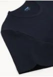 T-Shirt Girocollo in Cotone Elasticizzato In Action