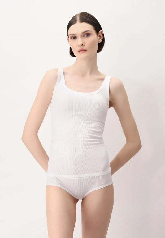 Canotta in Modal Elasticizzato Perfect Line Rib