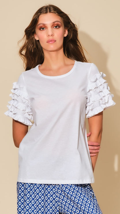 Pepita-T-Shirt-Con-Rouches-2