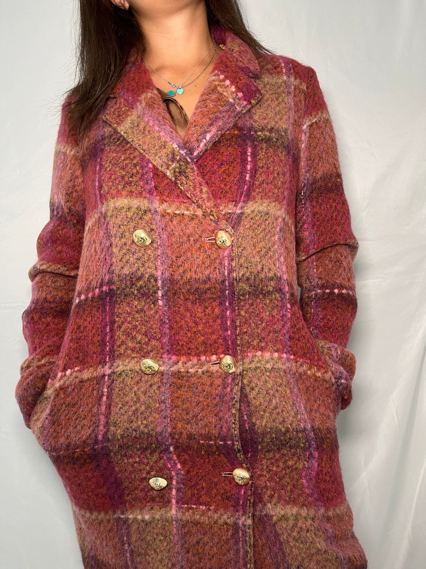 cappotto Liu Jo doppiopetto dettaglio